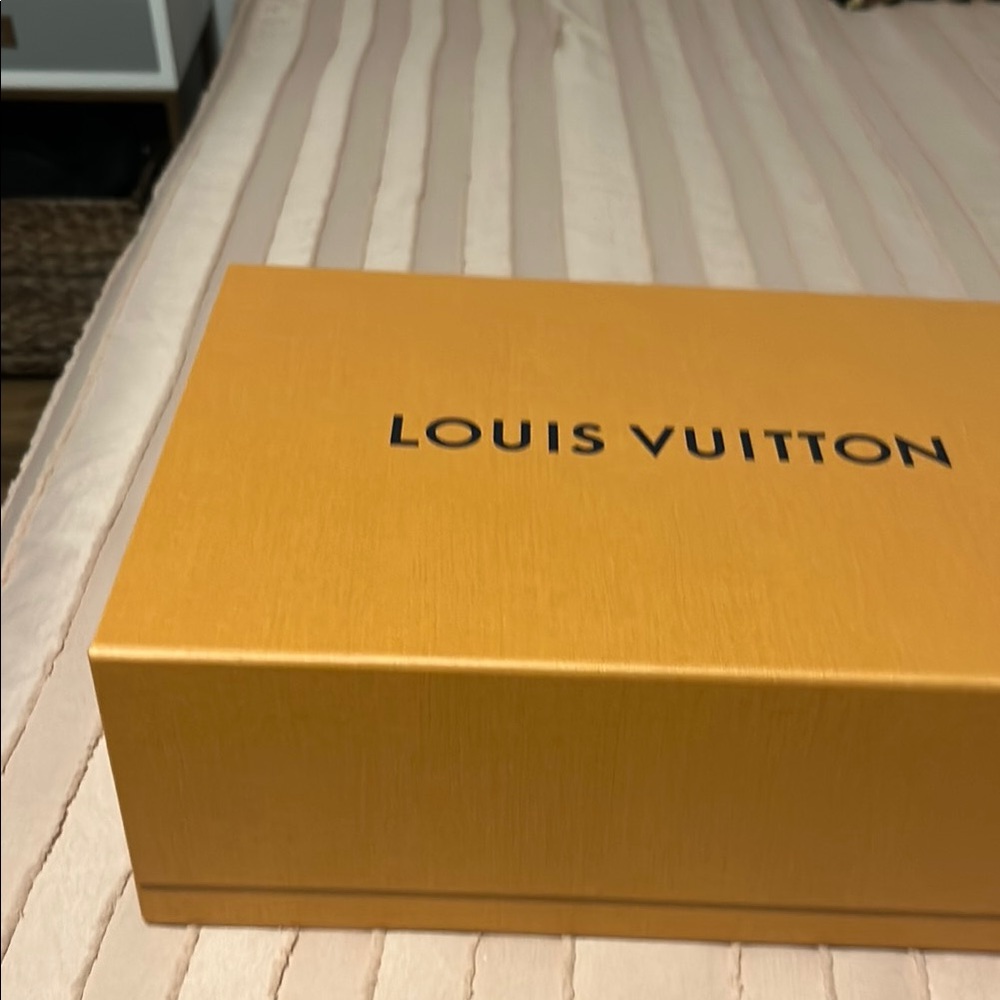 Louis Vuitton Signature Gold Box